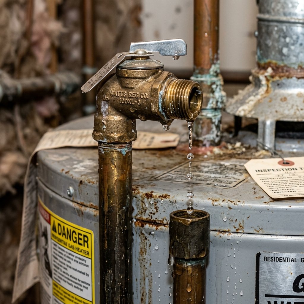 Water heater leaking