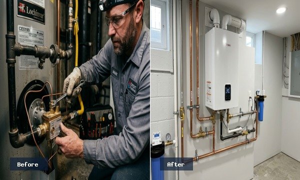 Tankless water heater repair in Denver